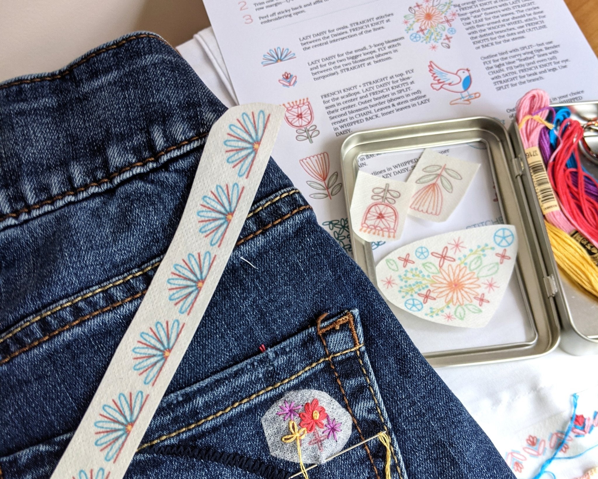 Stick & Stitch Motifs: Mushrooms - Stitched Stories