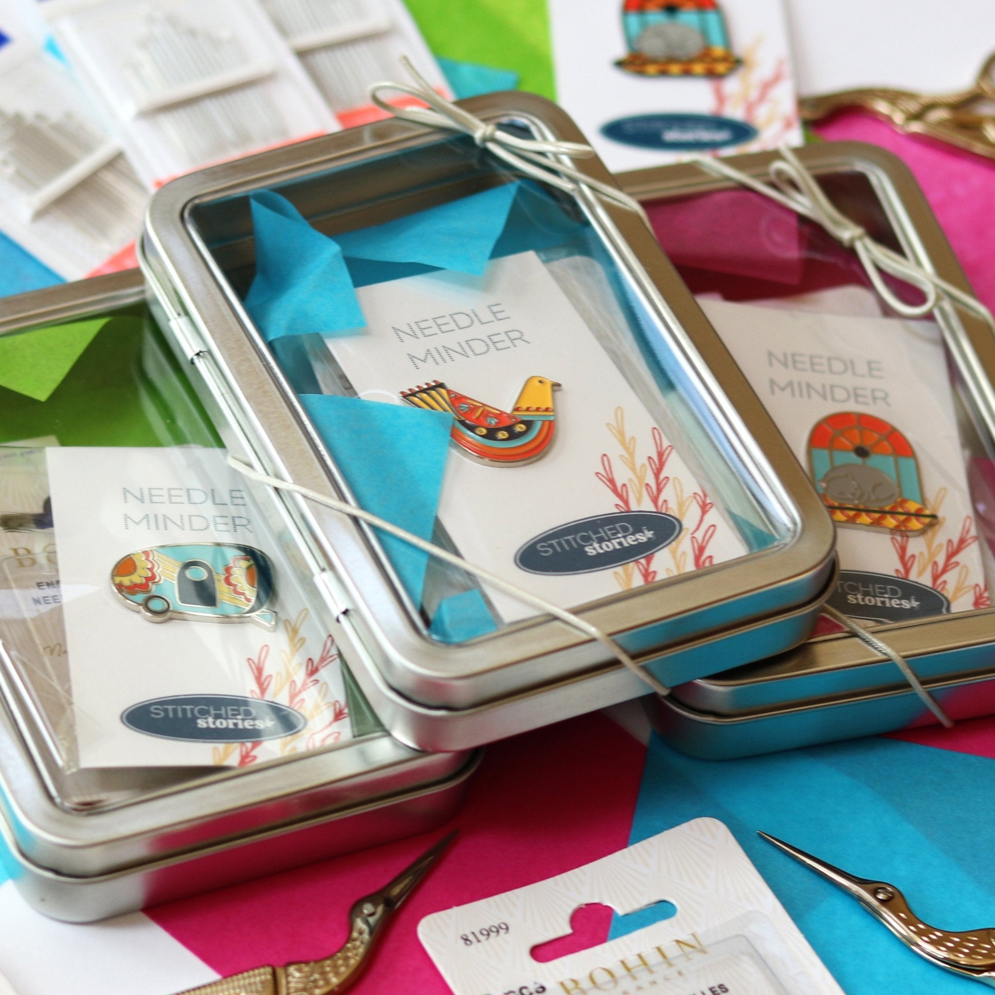 Stitcher's Tin - Stitched Stories