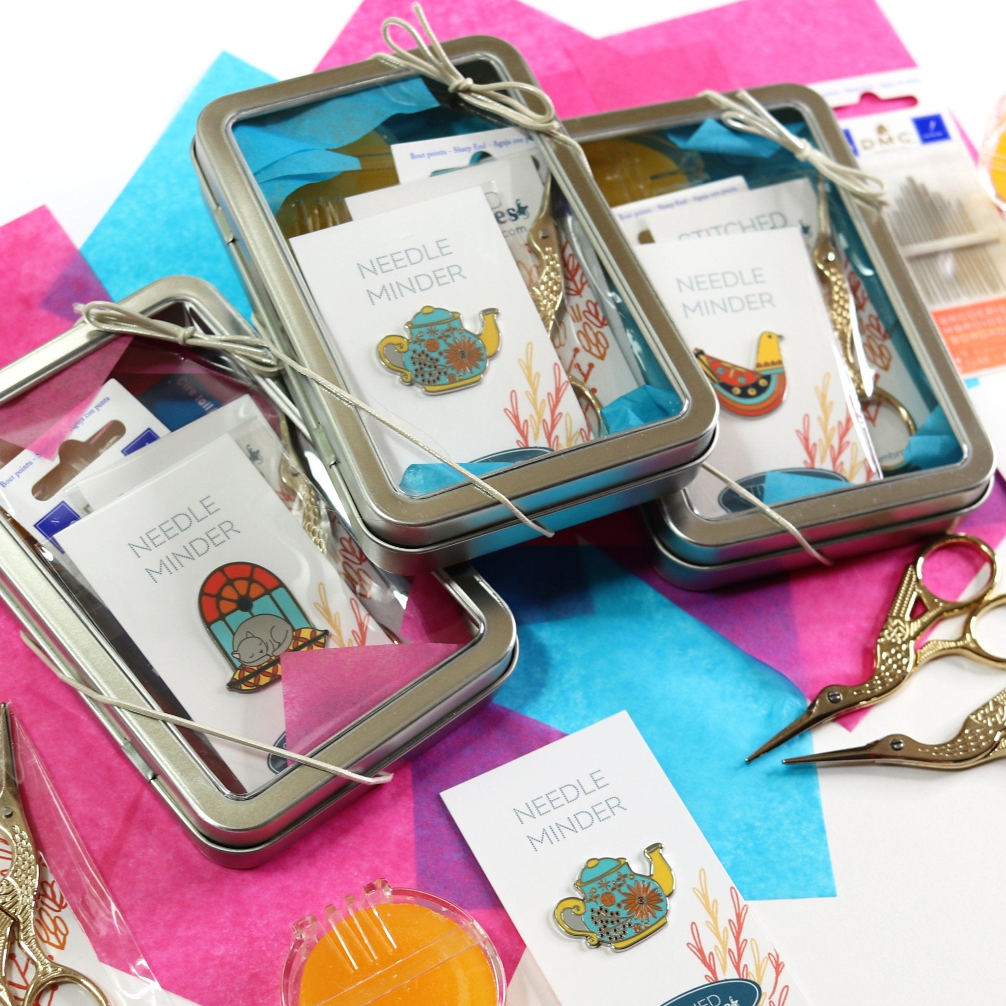 Stitcher's Tin - Stitched Stories