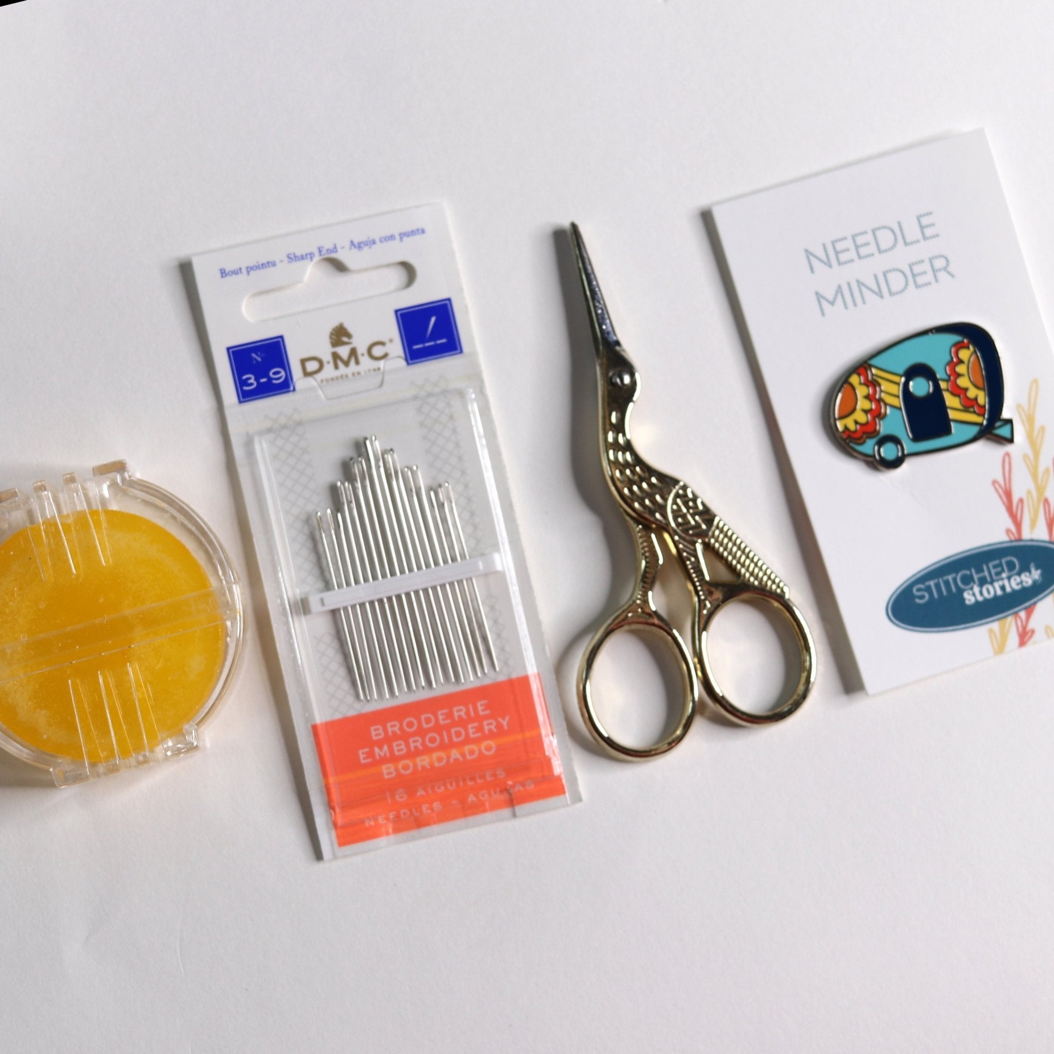 Stitcher's Tin - Stitched Stories