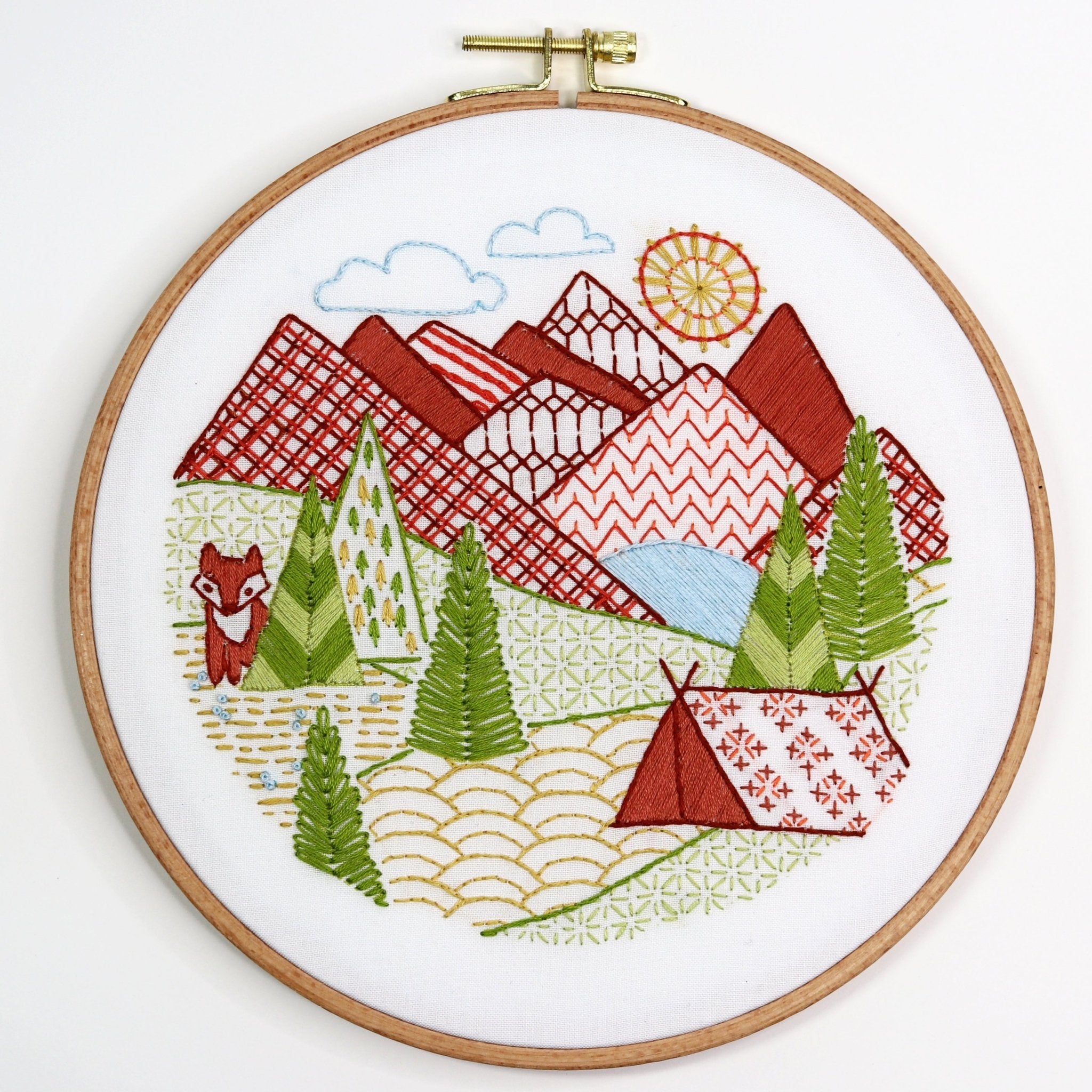 Summer Landscapes Bundle of 3 Fabric Patterns - Stitched Stories