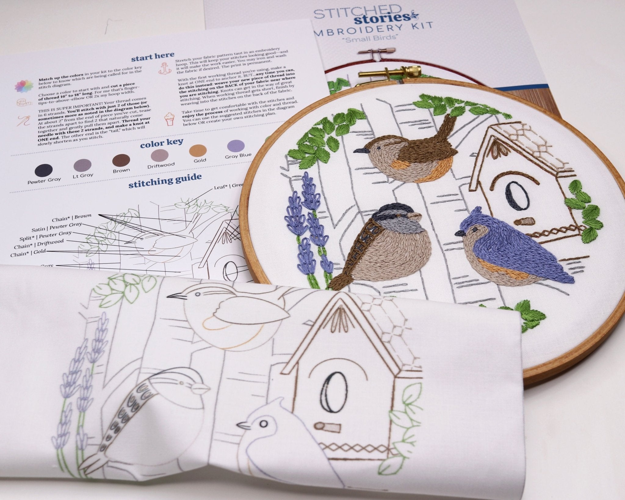 The Naturalist Bundle of 3 Fabric Patterns - Stitched Stories