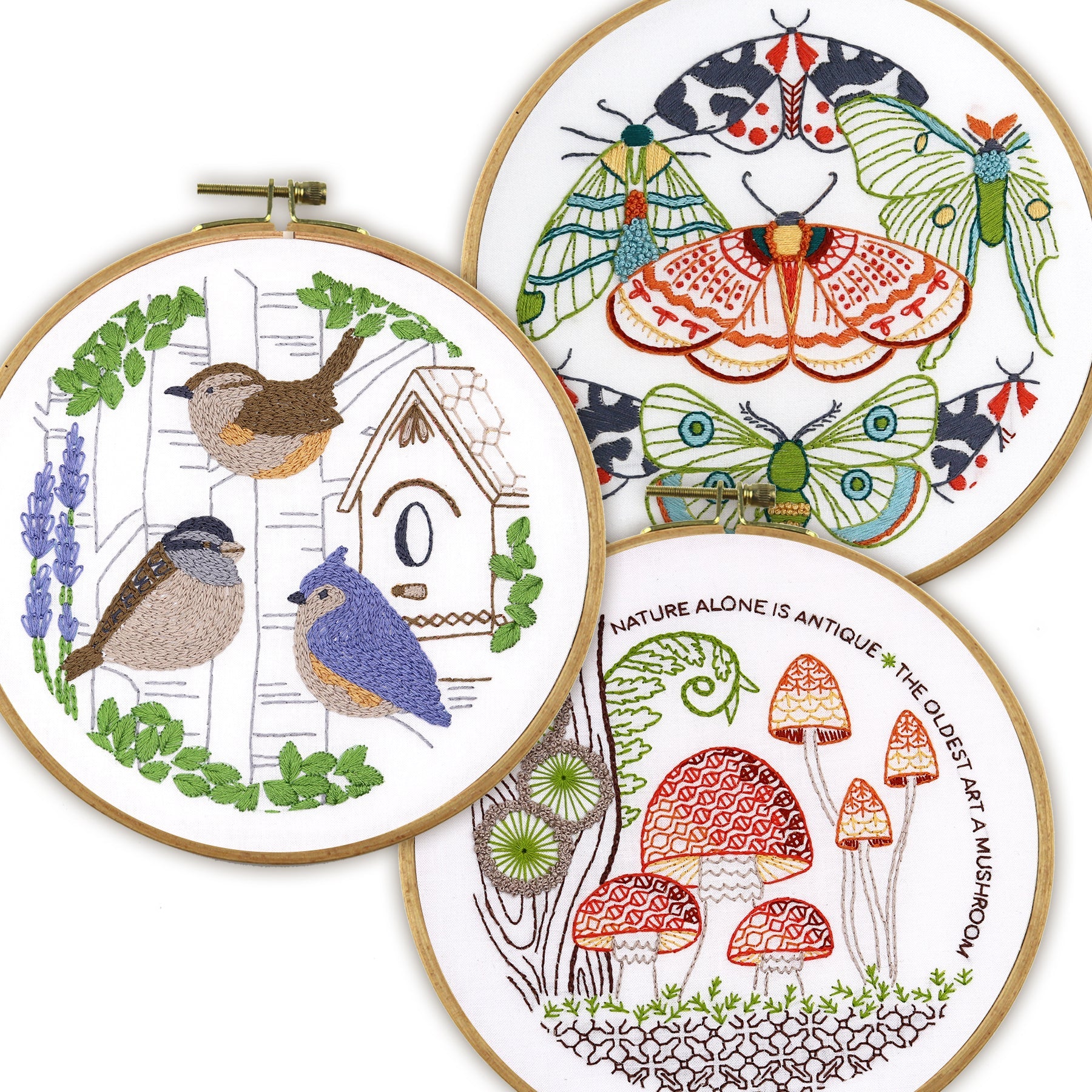The Naturalist Bundle of 3 Fabric Patterns - Stitched Stories
