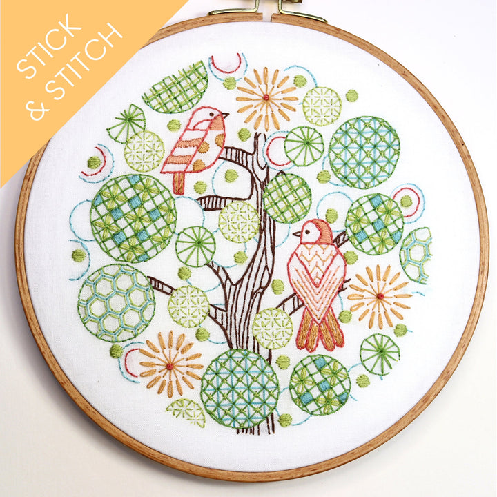 Tree of Life Stick & Stitch Water-Soluble Pattern - Stitched Stories