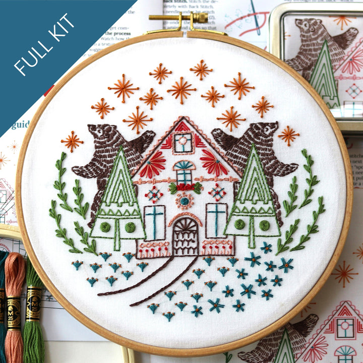 Ursa Duet Embroidery Kit - Stitched Stories