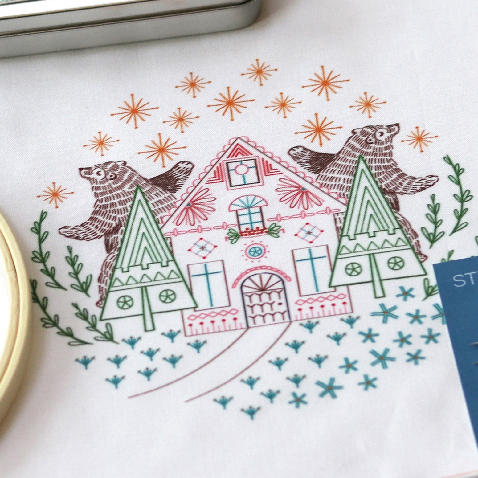 Ursa Duet Printed Fabric Pattern - Stitched Stories